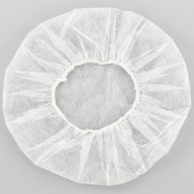 Safety & Security — Global Industrial™ Polypropylene Bouffant Cap 21″” White 100/Bag