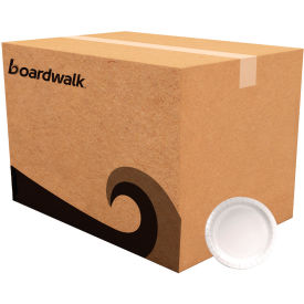 Boardwalk® Paper Dinnerware Plates 6"" Dia. White 1000/Carton