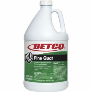 Pine Quat Disinfectant, Pine Scent, 128 oz Bottle, 4/Carton