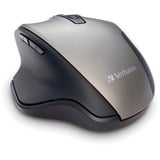 Verbatim Silent Ergonomic Wireless Blue Led Mouse - Graphite