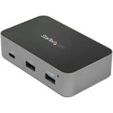 Startechcom 3 Port Usb C 32 Gen 2 Hub with Ethernet Adapter - 10gbps Usb Type C to 2x Usb-a 1x Usb-C - Powered Hub W Fast Charging