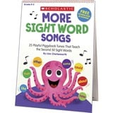 Scholastic K-2 More Sight Words Flip Chartcd