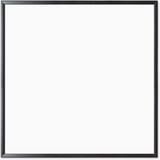 U Brands Magnetic Dry Erase Board 35 X 35 Inches Black Wood Frame (2892u00-01)