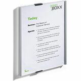 Durable&Reg Wall Mounted Info Sign