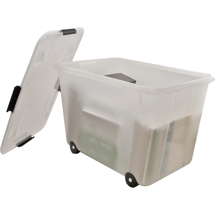 Advantus 15-Gallon Rolling Storage Tub