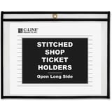 C-Line Shop Shop Ticket Holders Stitched