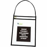 C-Line Shop Ticket Holders with Hanging Straps Stitched