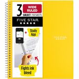 Five Star Three-Subject Notebook