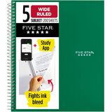 Five Star Five-Subject Notebook