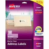 Avery&Reg Matte Address Labels - Sure Feed Technology