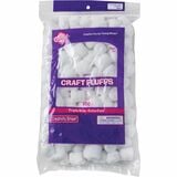 Creativity Street White Craft Fluffs