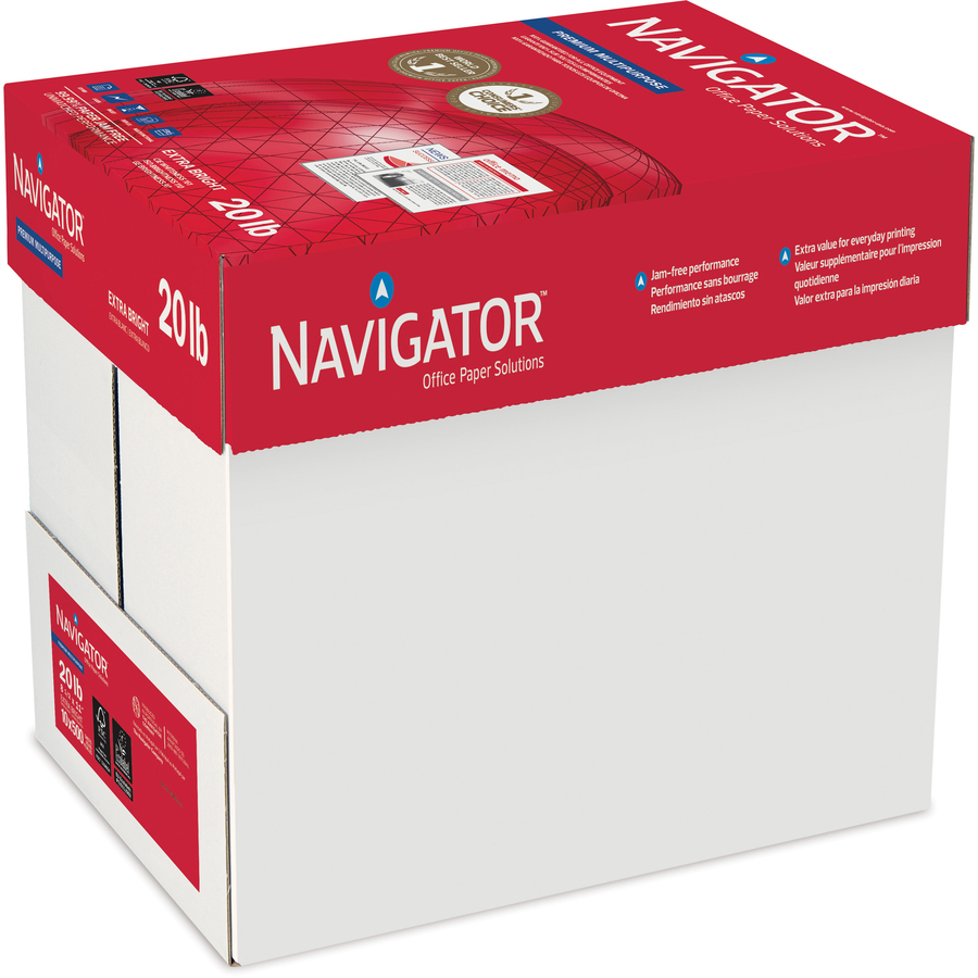 Navigator Premium Multipurpose Trusted Performance Paper - Extra Opacity - White