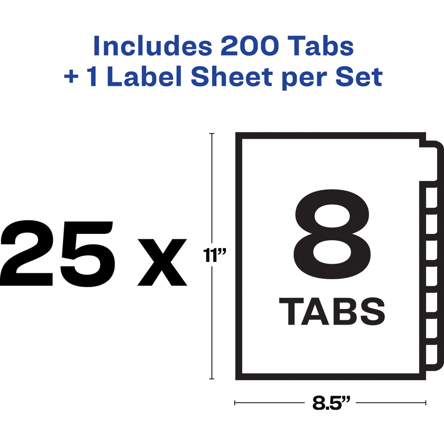 Avery&Reg Index Maker Index Divider