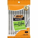 Bic Round Stic Ballpoint Pens