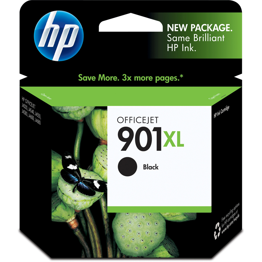 Hp 901xl (Cc654an) Original Inkjet Ink Cartridge - Black - 1 Each