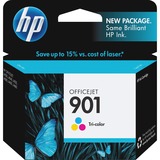 Hp 901 (Cc656an) Original Inkjet Ink Cartridge - Cyan Magenta Yellow - 1 Each