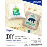 Avery&Reg Printable Fabric Sheets