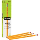 Dixon Woodcase No2 Eraser Pencils