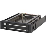 Startechcom 2 Drive 25in Trayless Hot Swap Sata Mobile Rack Backplane - Storage Bay Adapter - Black