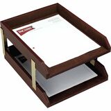 Dacasso Double Front Load Letter Legal Trays