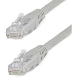 Startechcom 1ft Cat6 Ethernet Cable - Gray Molded Gigabit - 100w Poe Utp 650mhz - Category 6 Patch Cord Ul Certified Wiringtia