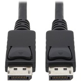 Tripp Lite Displayport Cable with Latching Connectors 4k 60 Hz (Mm) Black 10 Ft (305 M)