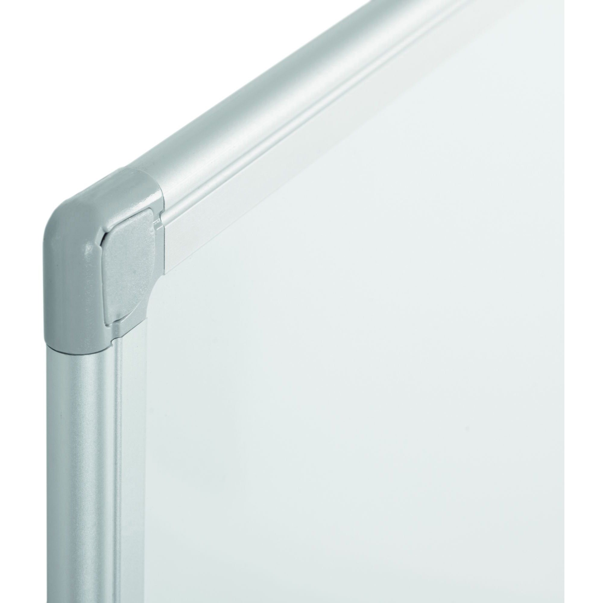 Mastervision Earth Silver Easy-Clean Dry-Erase Board