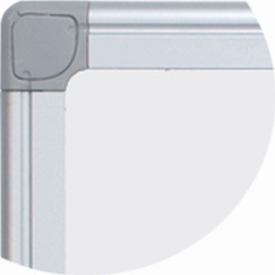 Mastervision Earth Silver Easy-Clean Dry-Erase Board
