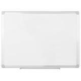 Mastervision Earth Silver Easy-Clean Dry-Erase Board