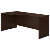 Bush Business Furniture Series C 72W Left Hand Corner Module in Mocha Cherry