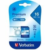 Verbatim 16gb Premium Sdhc Memory Card Uhs-I Class 10
