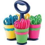 Westcott Teachers Scissors Caddy with 24 Pieces of 14606 Blunt