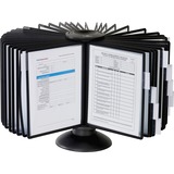 Durable&Reg Sherpa&Reg Carousel Desktop Reference Display System