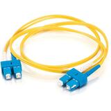 C2g-4m Sc-Sc 9125 Os1 Duplex Singlemode Pvc Fiber Optic Cable - Yellow