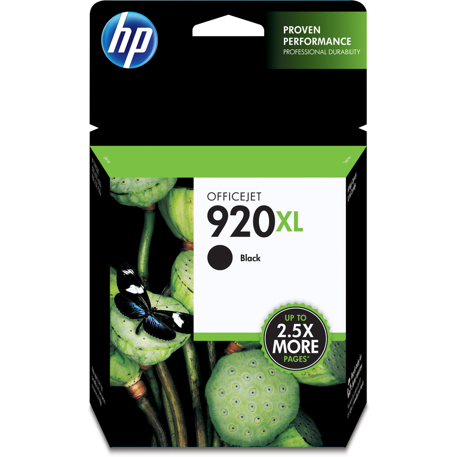 Hp 920xl (Cd975an) Original Inkjet Ink Cartridge - Black - 1 Each