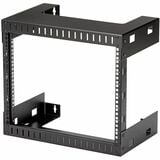 Startechcom 2-Post 8u Heavy-Duty Wall-Mount Network Rack 19 Open Frame Server Rack for Computer Equipment Wall Mount Data Rack
