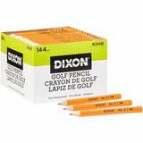 Dixon Pre-Sharpened Wood Golf Pencils