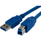 Startechcom Superspeed Usb 30 (5gbps) Cable a to B - Usb 30 a (M) to Usb 30 B (M) - 480 Mbytess or 48 Gbps - 3 Ft