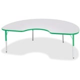 Jonti-Craft Berries Elementary Gray Laminate Kidney Table