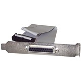 Startechcom 16in Db25 Parallel Female to Idc 26 Pin Header Slot Plate
