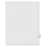 Kleer-Fax Numeric Laminated Tab Index Dividers