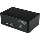 Startechcom 2 Port Dual Dvi Usb Kvm Switch W Audio & Usb Hub