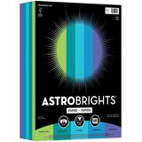 Astrobrights Color Copy Paper - Cool 5 Assorted Colours