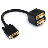 Startechcom 1 Ft Vga to 2x Vga Video Splitter Cable - Mf
