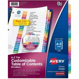 Avery&Reg Ready Index a-Z Table of Contents Dividers