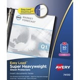 Avery&Reg Diamond Clear Heavyweight Sheet Protectors