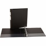 Avery&Reg Economy 3 Ring Binder 15 Round Rings 1 Black Binder (03401)
