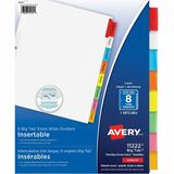 Avery&Reg Big Tab Insertable Extra-Wide Dividers