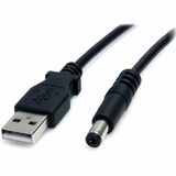 Startechcom 3 Ft Usb to Type M Barrel 5v Dc Power Cable