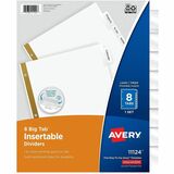 Avery&Reg Worksaver Big Tab Insertable Indexes